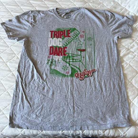 Funko Other - Funko Mens Size Large A Christmas Story T Shirt Tee Triple Dog Dare You Holiday
